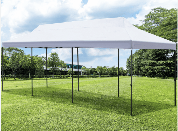 10' x 20'  Popup Tent White Canopy